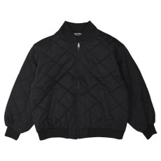 画像1: Shaka Wear Diamond Quilted Jacket - Black (1)