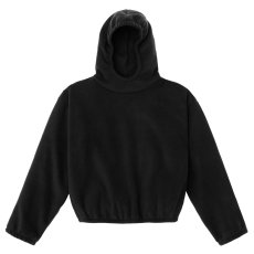 画像1: Los Angeles Apparel Polar Fleece No Pocket Hoodie - Black (1)
