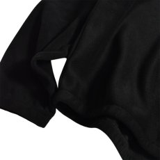 画像3: Los Angeles Apparel Polar Fleece No Pocket Hoodie - Black (3)