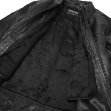 画像5: Deadstock Leather Jacket - Black (5)