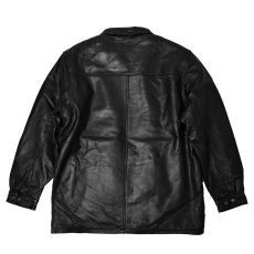 画像3: Deadstock Leather Jacket - Black (3)