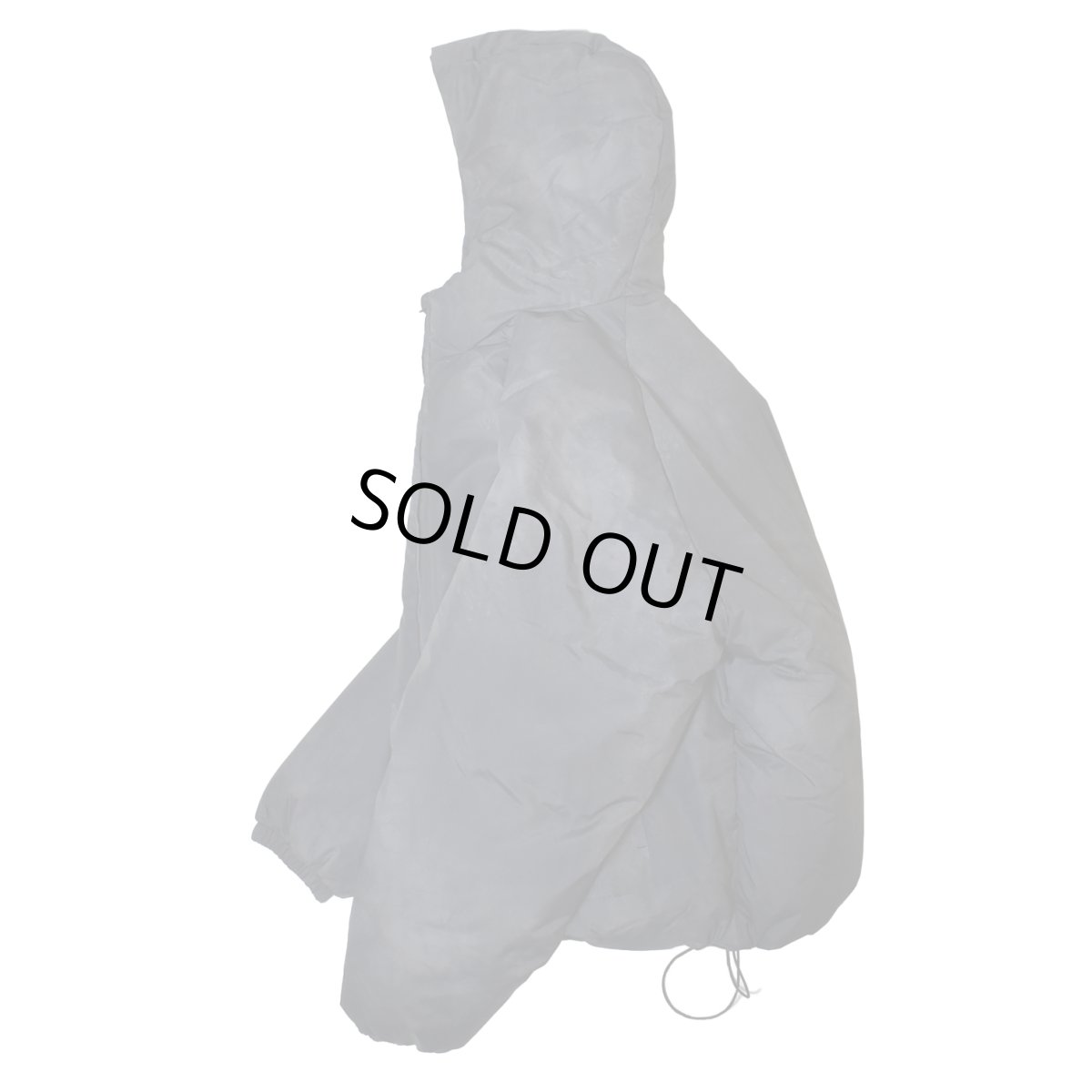 画像2: Old Navy Oversized Hooded Puffer Jacket - Black Print (2)