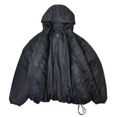 画像4: Old Navy Oversized Hooded Puffer Jacket - Black Print (4)