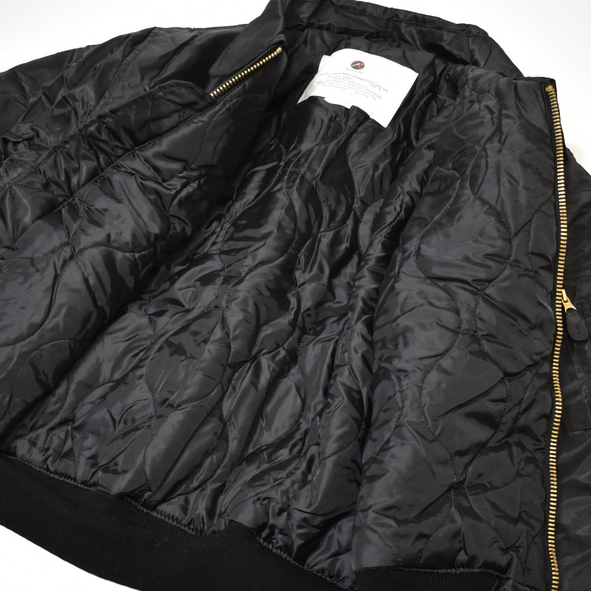 画像3: Rothco CWU-45P Flight Jacket - Black (3)