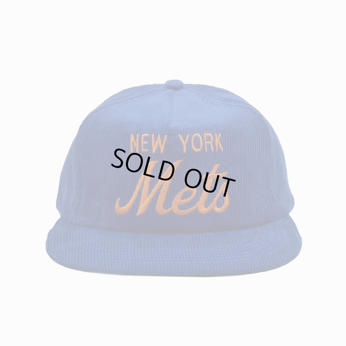 画像1: Uncle Jay's Vintage New York Mets Corduroy Cap - Royal (1)