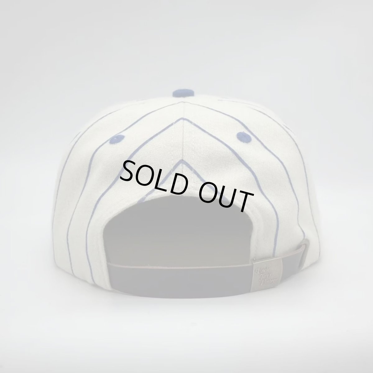 画像2: Uncle Jay's Vintage New York Mets Pinstripe Cap - Royal (2)