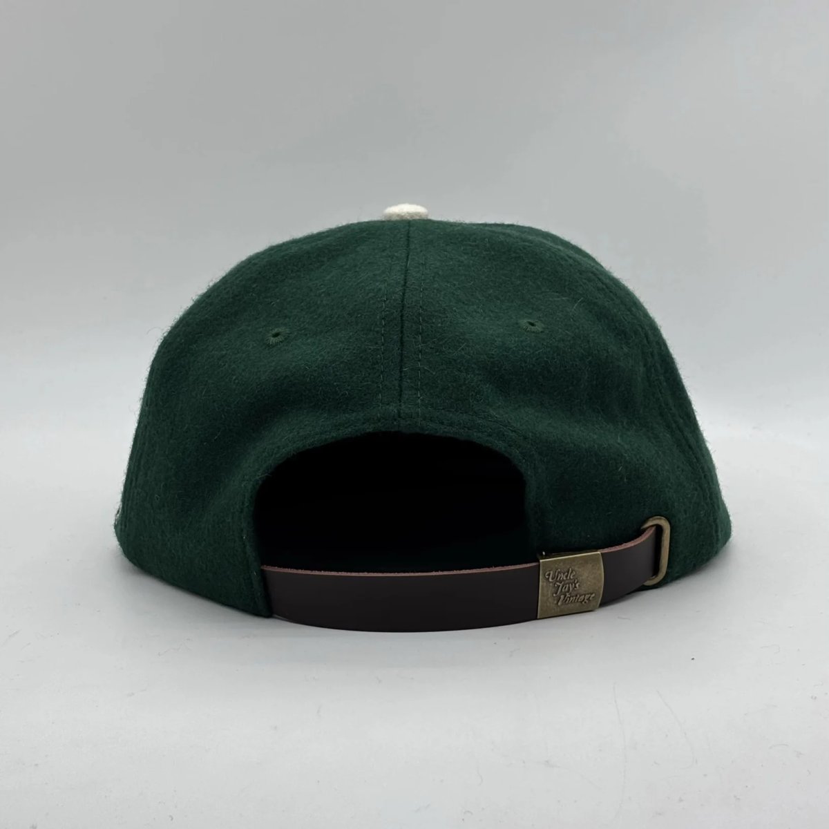 画像2: Uncle Jay's Vintage New York Mets Melton Wool Cap - Green (2)