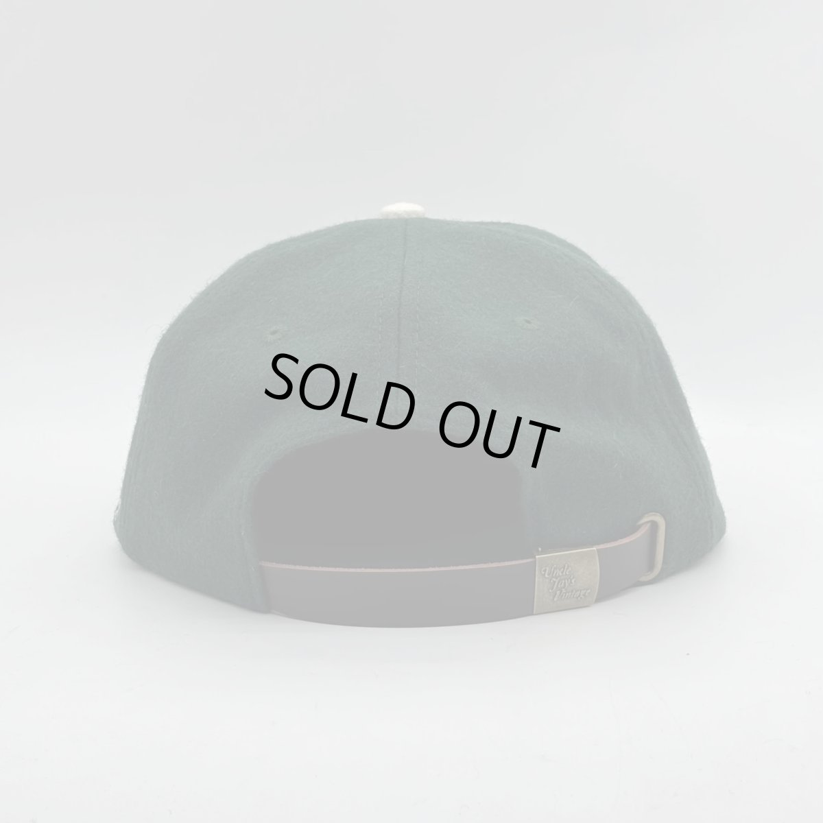 画像2: Uncle Jay's Vintage New York Mets Melton Wool Cap - Green (2)