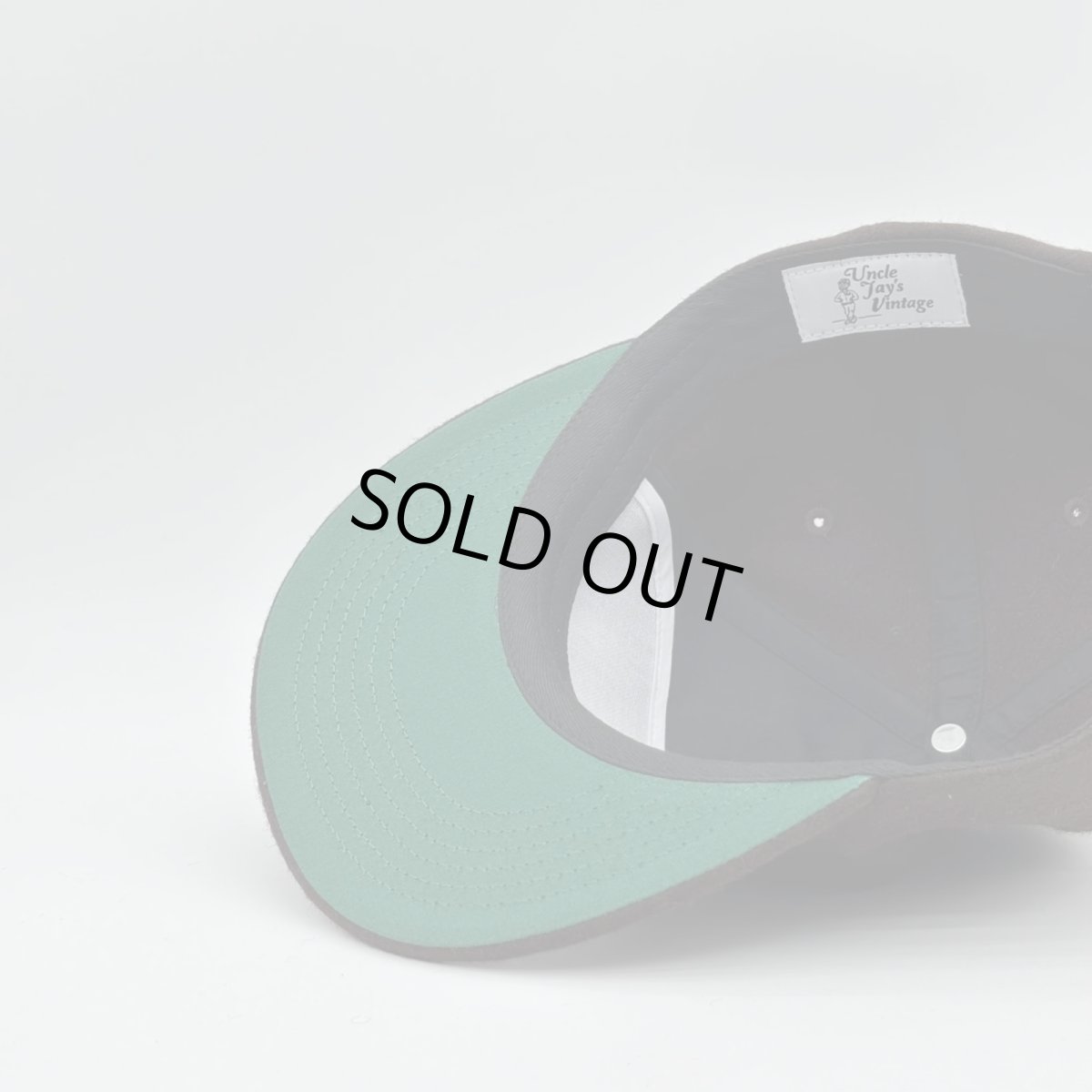 画像3: Uncle Jay's Vintage New York Mets Melton Wool Cap - Brown (3)