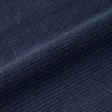 画像4: RAWDRIP Original Double Zip Cotton Knit Hoodie - Navy (4)