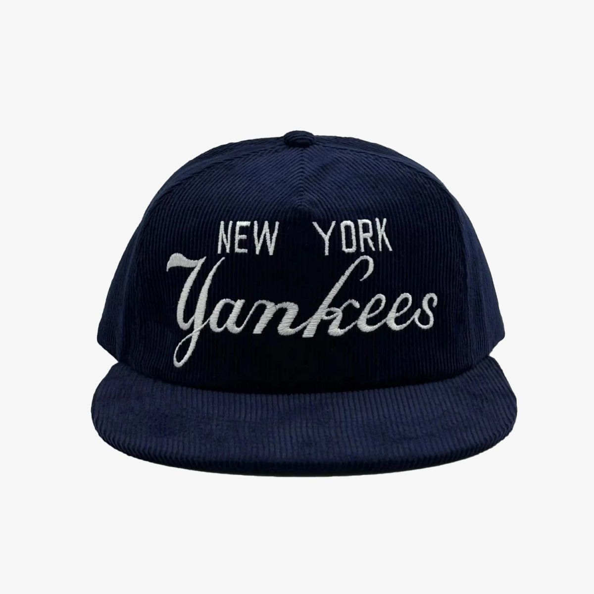 画像1: Uncle Jay's Vintage New York Yankees Corduroy Cap - Navy (1)