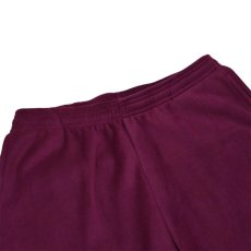 画像2: Los Angeles Apparel Polar Fleece Sweatpants - Bordeaux (2)