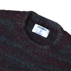 画像2: Old Navy Wool Blend Crewneck Sweater - Multi Space-Dye (2)