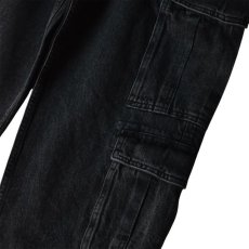 画像4: Levi's 578 Baggy Cargo Jeans - Black (4)