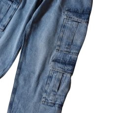 画像4: Levi's 578 Baggy Cargo Jeans - Blue (4)