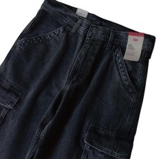 画像2: Levi's 578 Baggy Cargo Jeans - Black (2)
