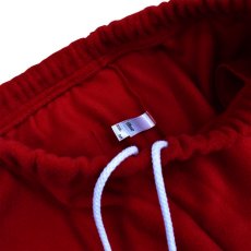 画像3: Los Angeles Apparel Polar Fleece Sweatpants - Red (3)