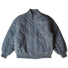 画像1: Shaka Wear Diamond Quilted Jacket - Grey (1)