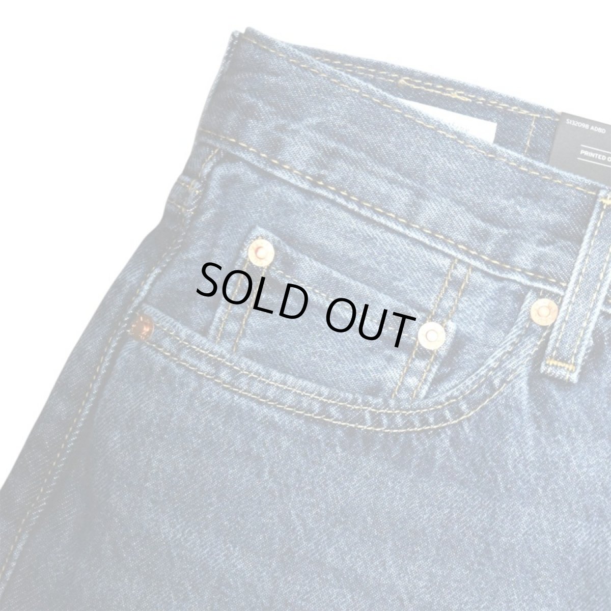 画像7: Levi's 578-0045 Baggy Jeans - Dark Indigo (7)