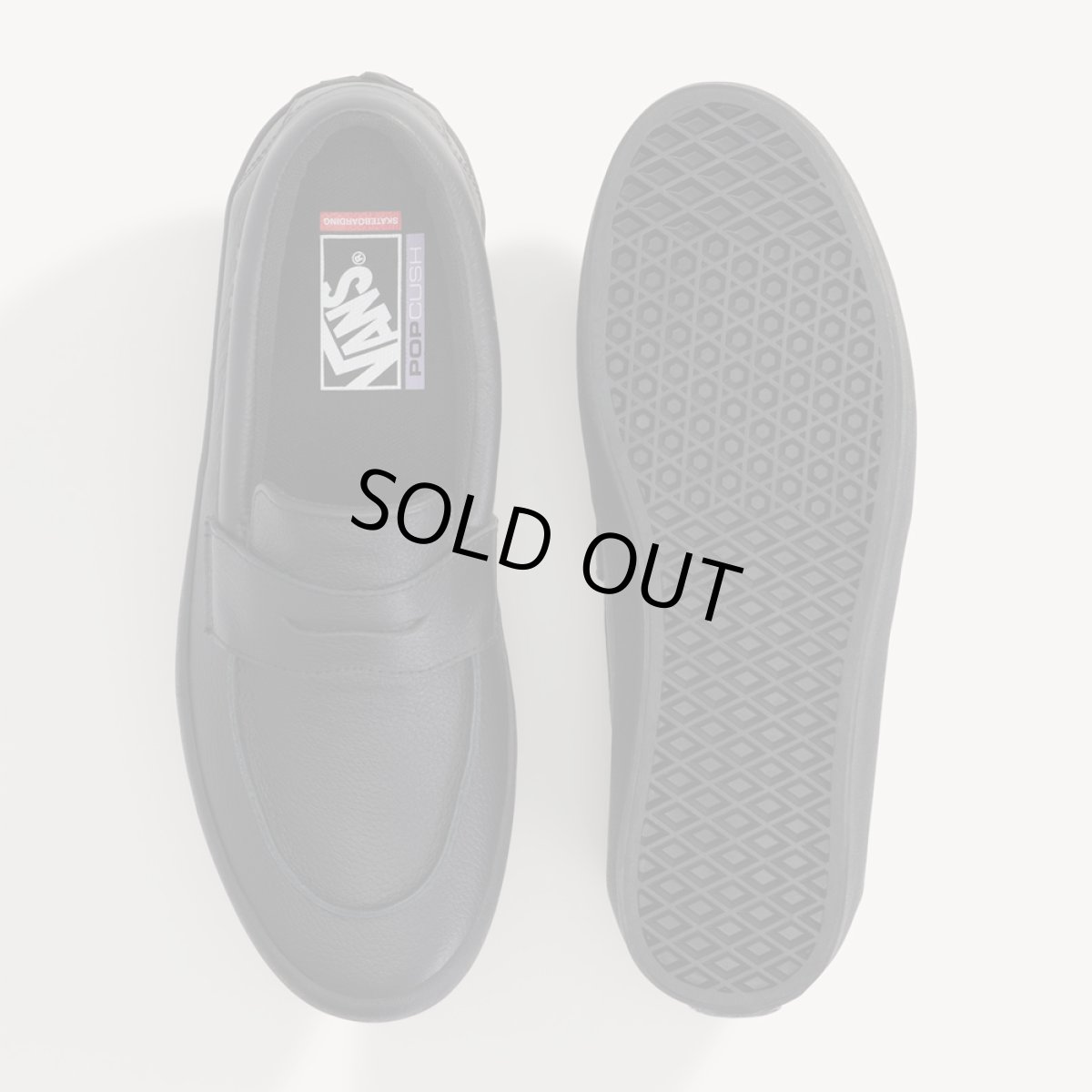 画像4: Vans Skate Loafer - Black x Black (4)