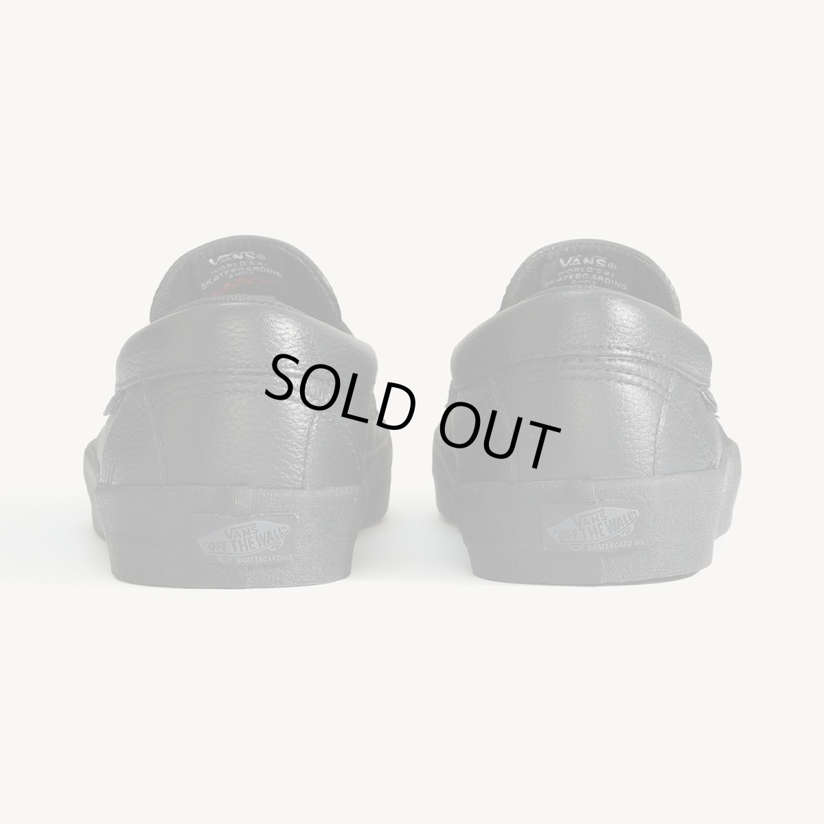 画像3: Vans Skate Loafer - Black x Black (3)