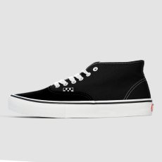 画像1: Vans Skate Authentic Mid - Black x White (1)