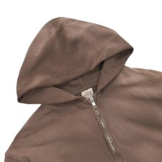 画像2: Made Blanks Cross Country Zip Hoodie - Faded Bison (2)