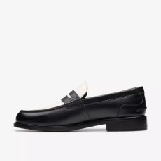 画像6: Clarks Craft James Lo Loafer - Black Combi (6)
