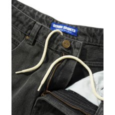 画像3: Butter Goods Scorpion Stich Denim Shorts - Slub Black (3)