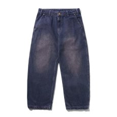 画像1: Butter Goods Work Pants - Distressed Tinted Indigo (1)