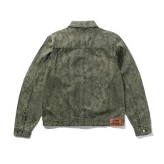 画像2: Butter Goods Garage Denim Jacket - Lowland Camo (2)