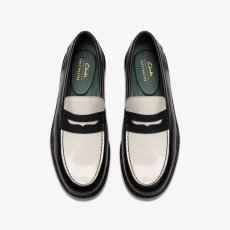 画像3: Clarks Craft James Lo Loafer - Black Combi (3)