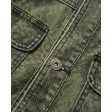 画像5: Butter Goods Garage Denim Jacket - Lowland Camo (5)