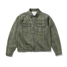 画像1: Butter Goods Garage Denim Jacket - Lowland Camo (1)