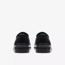 画像4: Clarks Craft James Lo Loafer - Black Leather (4)