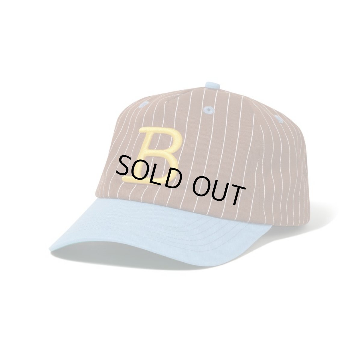 画像1: Butter Goods League Baseball Cap - Brown/Sky blue (1)