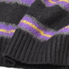 画像3: Cotton On Box Fit Fuzzy Crewneck Sweater - Black (3)