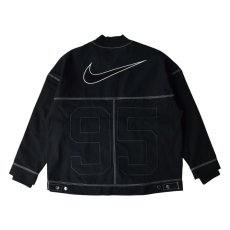画像2: NIKE Graphic Oversized Cargo Jacket - Black (2)