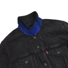 画像4: Levi's Lining Trucker Jacket - Black Wash (4)