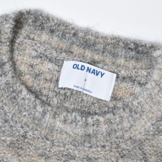 画像2: Old Navy Wool Blend Crewneck Sweater - Neutral Space-Dye (2)