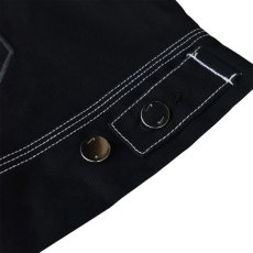 画像6: NIKE Graphic Oversized Cargo Jacket - Black (6)