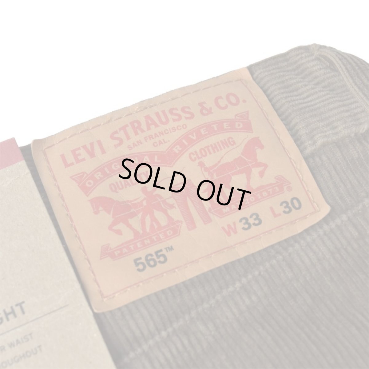 画像5: Levi's 565-0058 Loose Straight Corduroy - Brown / リーバイス 565 ルーズ ストレート コーデュロイ (5)