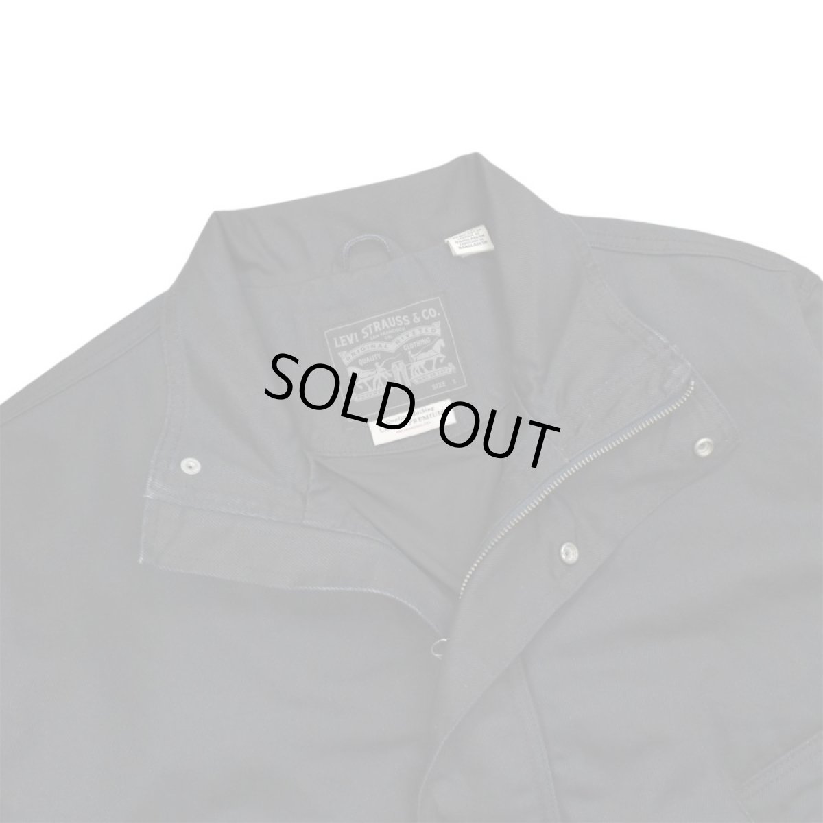 画像4: Levi's Coated Jacket - Navy / リーバイス (4)