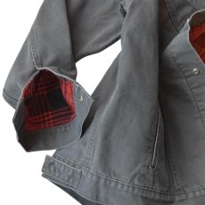 画像7: Levi's Lining Trucker Jacket - Grey (7)