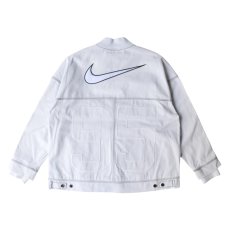 画像2: NIKE Graphic Oversized Cargo Jacket - White (2)