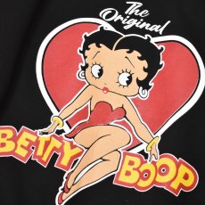 画像2: Betty Boop Crewneck Sweatshirts - Black (2)