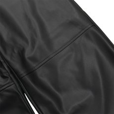 画像4: Calvin Klein PU Leather Pants - Black (4)