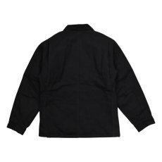 画像2: Carhartt USA Firm Duck Insulated Traditional Coat - Black (2)