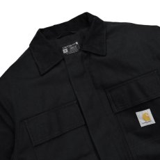 画像3: Carhartt USA Firm Duck Insulated Traditional Coat - Black (3)