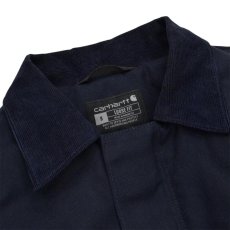 画像5: Carhartt USA Firm Duck Insulated Traditional Coat - Dark Navy (5)